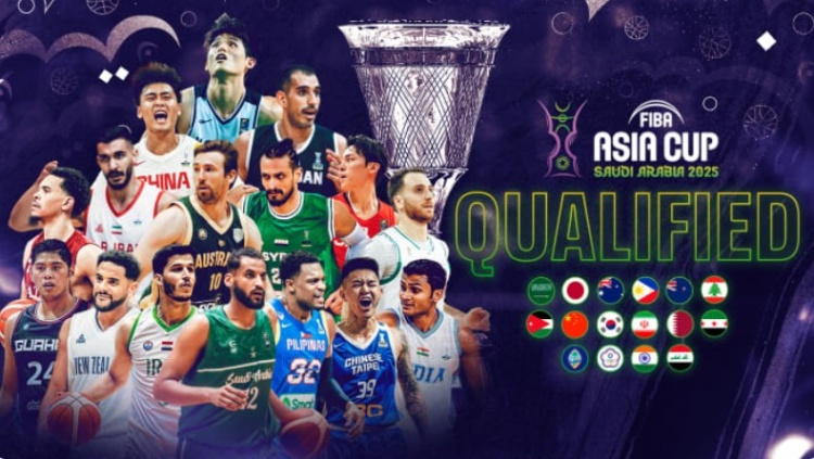 8月在沙特舉辦！FIBA官網(wǎng)：男籃亞洲杯抽簽儀式將在下月8號舉行